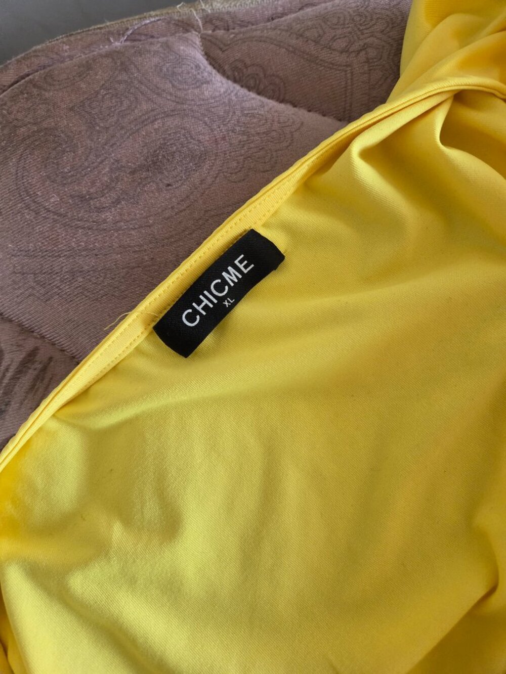 Yellow long XL Dress